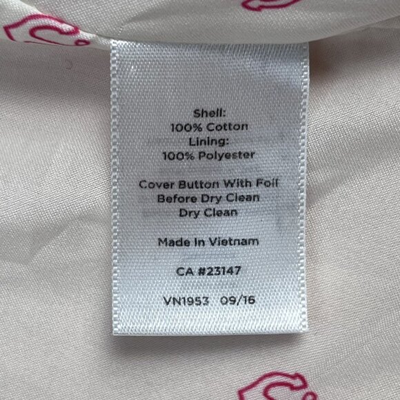 Talbots Womens Two Gold Button Pink Blush Career Blazer Sz 12 - Picture 4 of 7